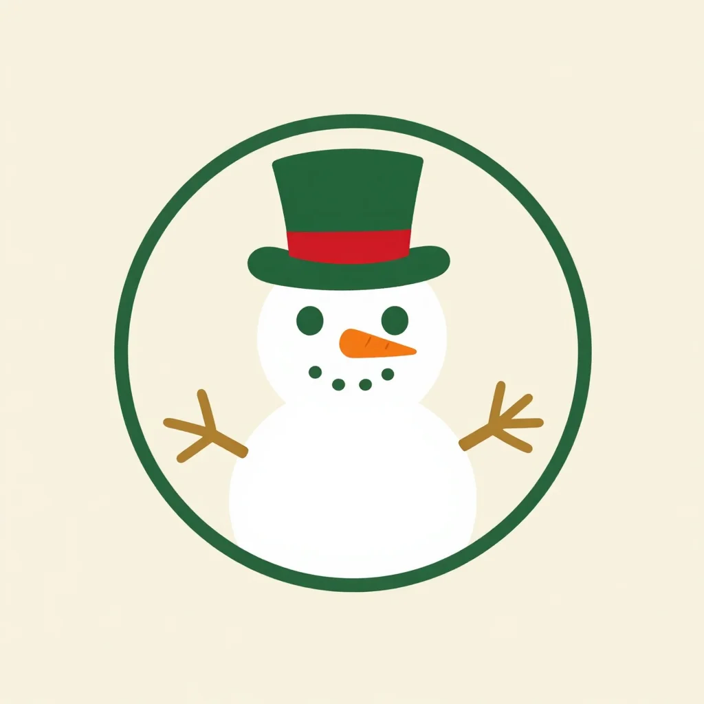 Christmas avatars · Snowman avatar · Scandi folk